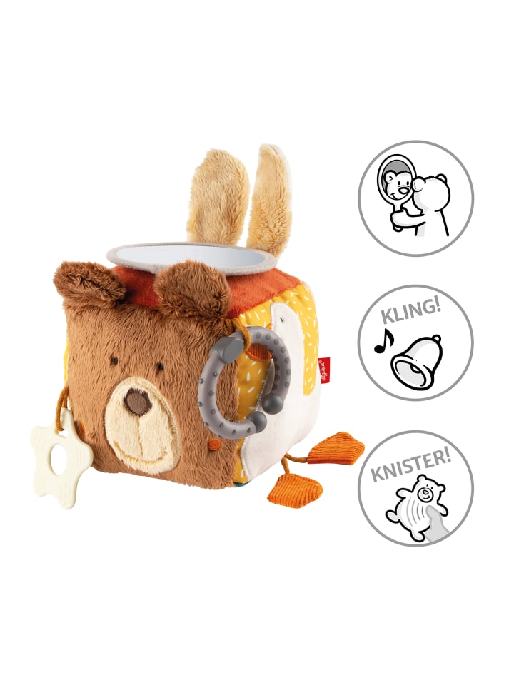 Sigikid Aktiv-Würfel Baby Activity Toys in braun günstig kaufen onesize