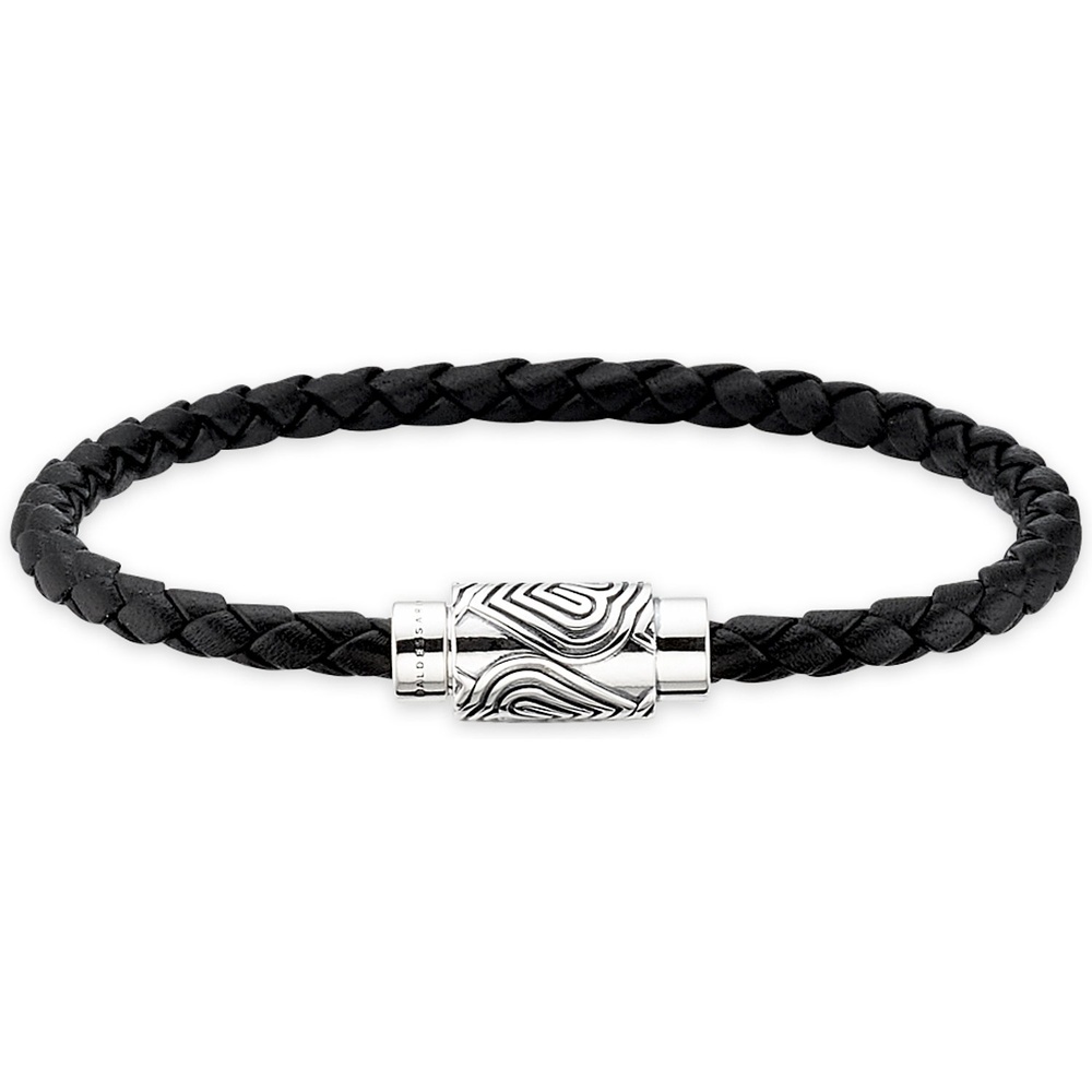 Baldessarini Bracelet 925 Argent noir Bracelet