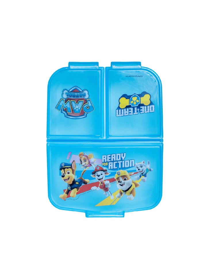 Paw Patrol Kinder Premium Brotdose Lunchbox mit 3 Fächern One Team in Weiß günstig kaufen onesize