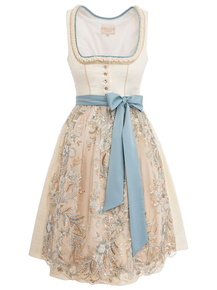 KRÜGER Midi Dirndl 114967 in schwarz günstig kaufen