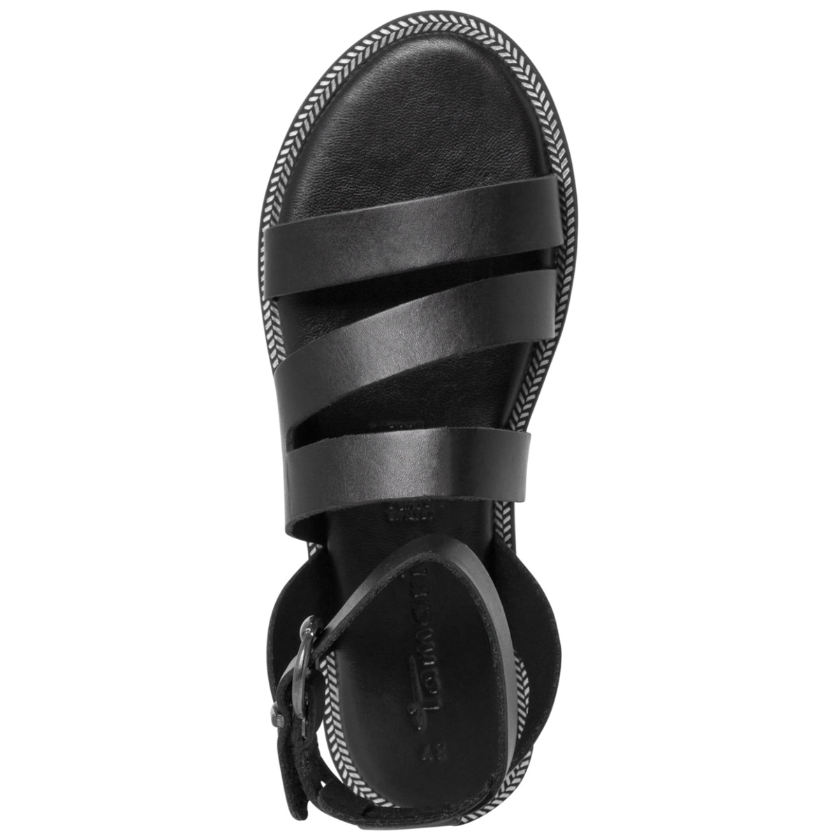 Tamaris 1-28153-42 Sandale schwarz
