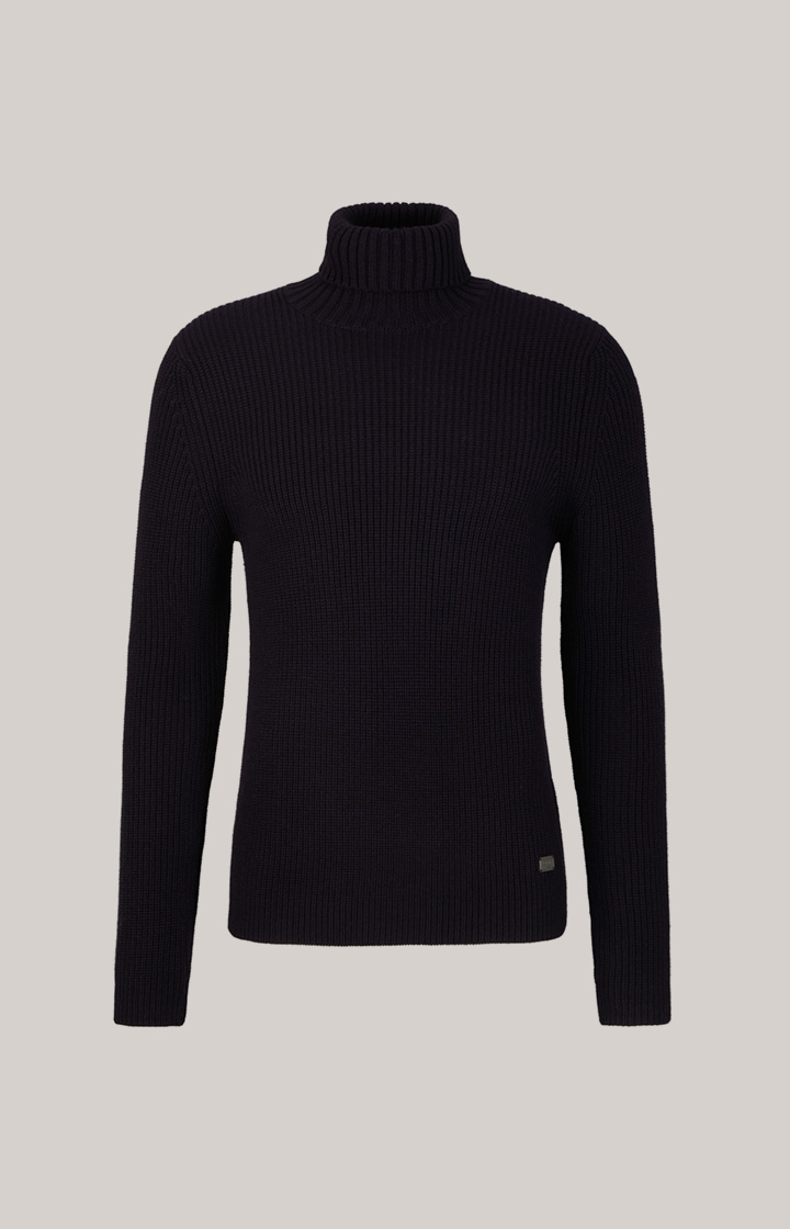 Rollkragenpullover Orlin in Navy