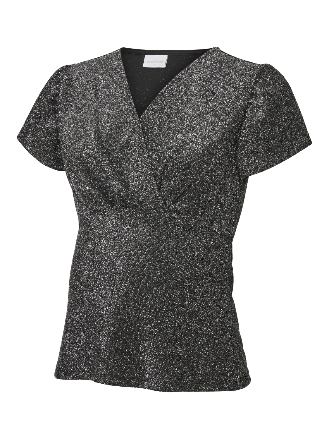 Normal geschnitten Rundhals Top