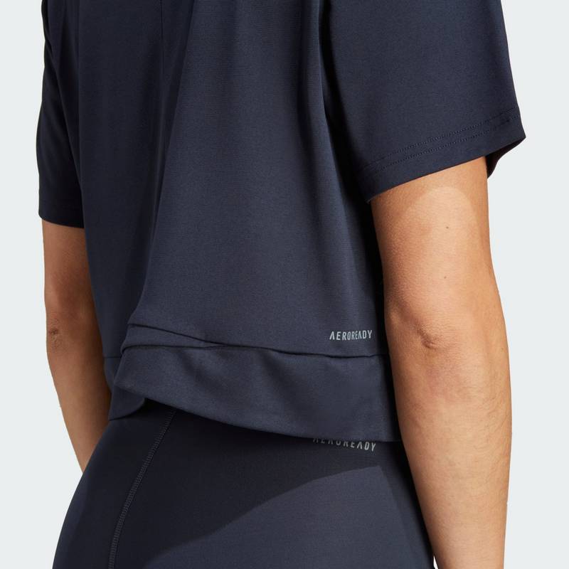 adidas Real Madrid Crop-Shirt T-Shirt Damen