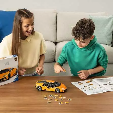 3D Puzzle Lamborghini Huracán EVO - Arancio