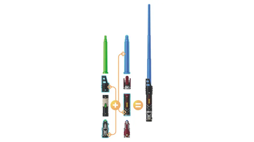 Hasbro - Star Wars Lightsaber Forge Anpassbare Lichtschwerter, 1 Stück, sortiert