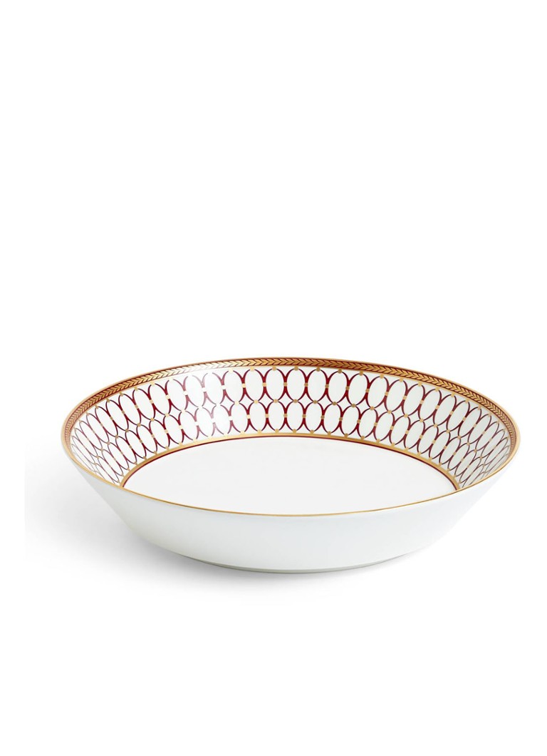 Hlboký tanier Wedgwood Renaissance Red 24 cm