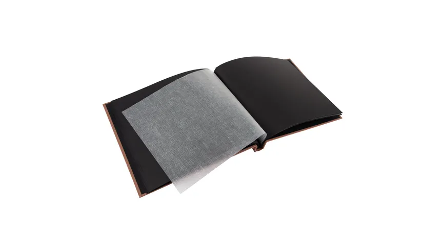 goldbuch Schraubalbum Bella Vista Haselnuss 30x25cm 40 schwarze Seiten - erweiterbar