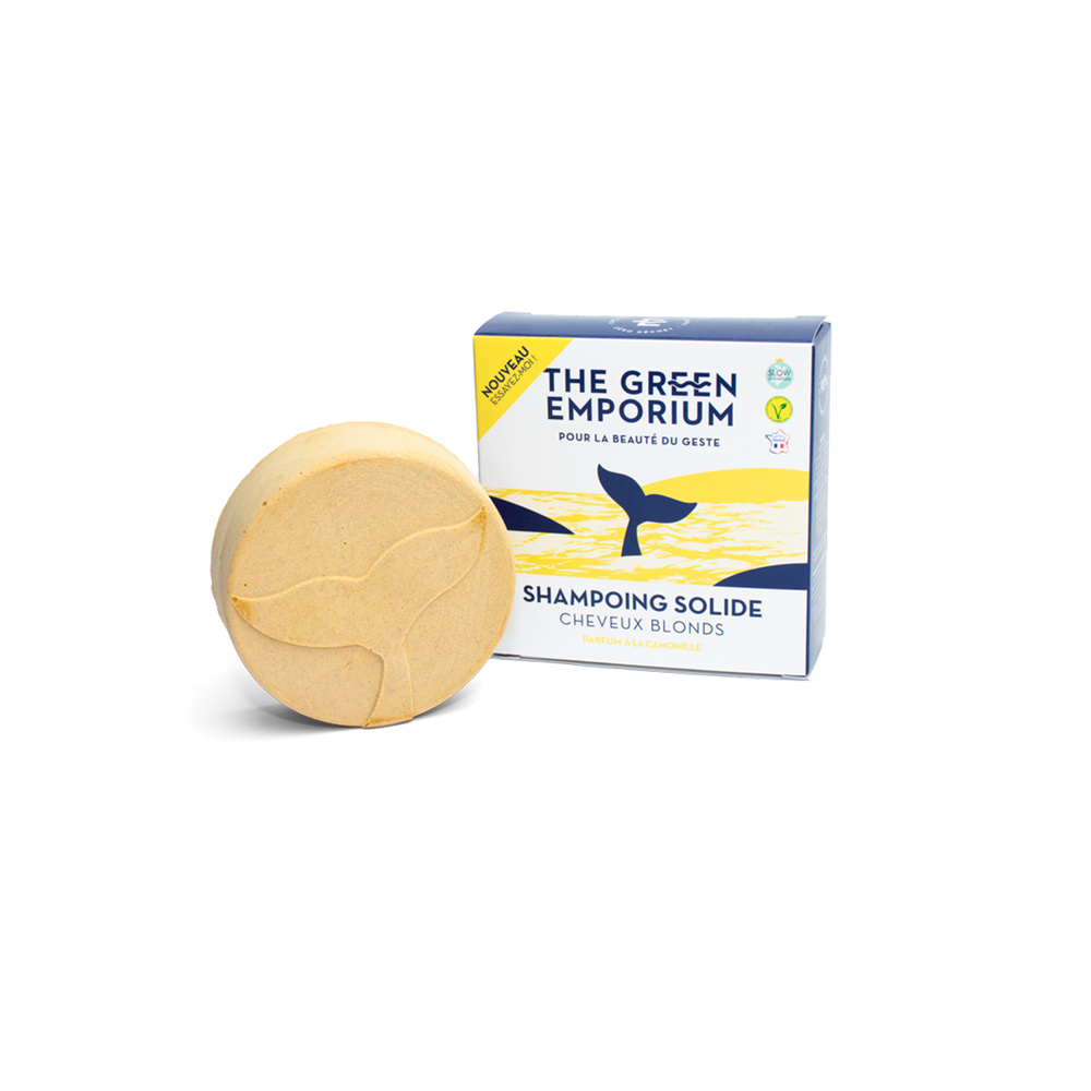 the green emporium SOLIDE CHEVEUX BLONDS 85 ml shampoing