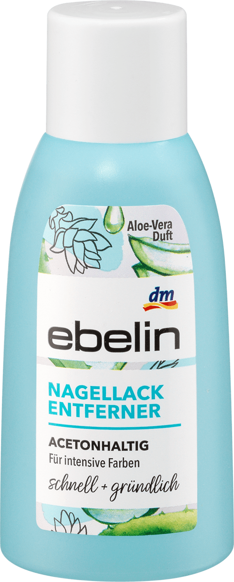 Nagellackentferner Acetonhaltig, 125 ml