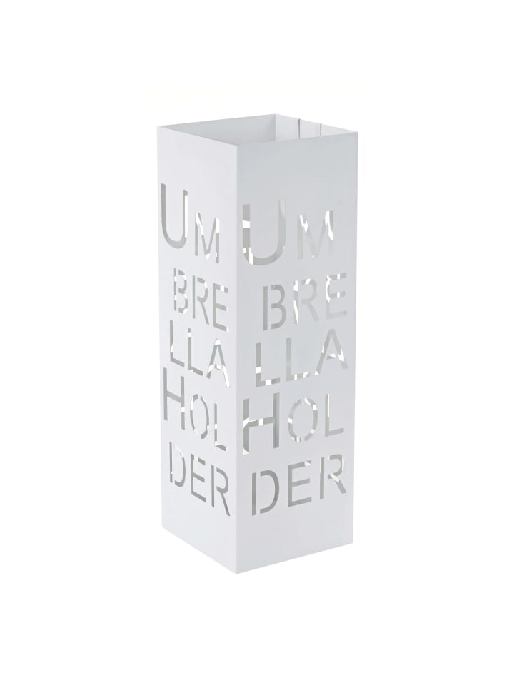 MCW Regenschirmständer C78, Schrift, weiß günstig kaufen onesize