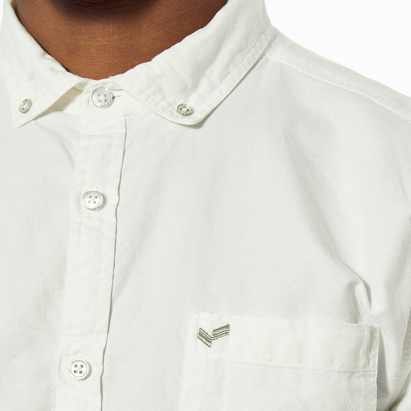 TOMEK  Chemise blanche Homme en 100% coton