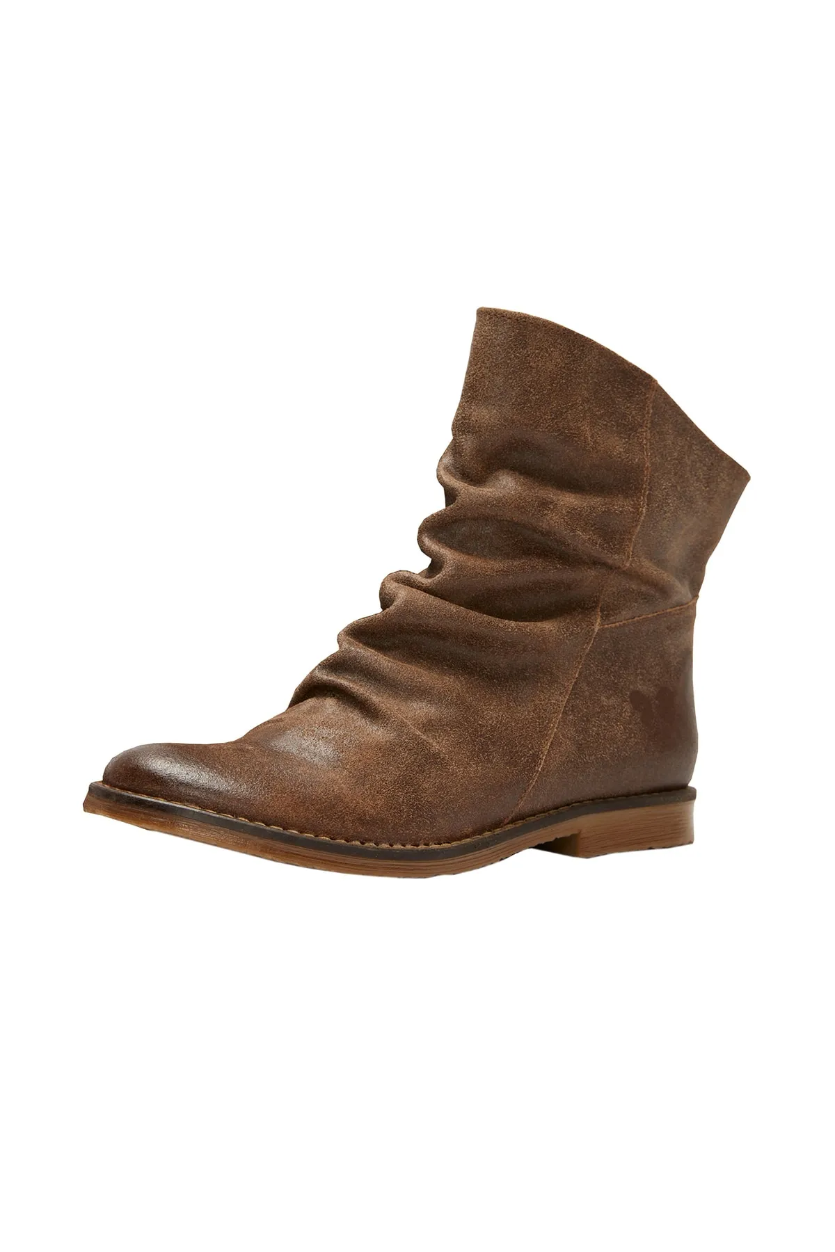 Felmini  Stiefelette - Braun - Blockabsatz