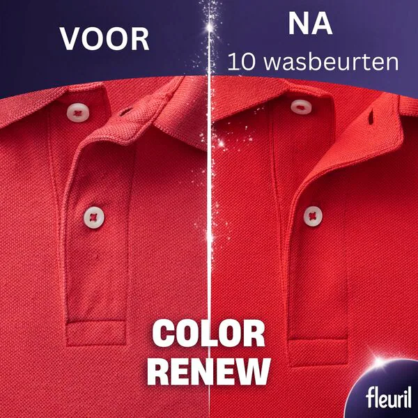 Detersivo liquido Fleuril Renew Color 2430 ml, 54 lavaggi