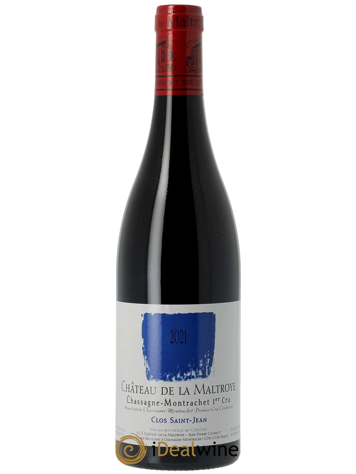 Chassagne-Montrachet 1er Cru Clos Saint-Jean Château de la Maltroye  2021 - Lot de 1 Bouteille