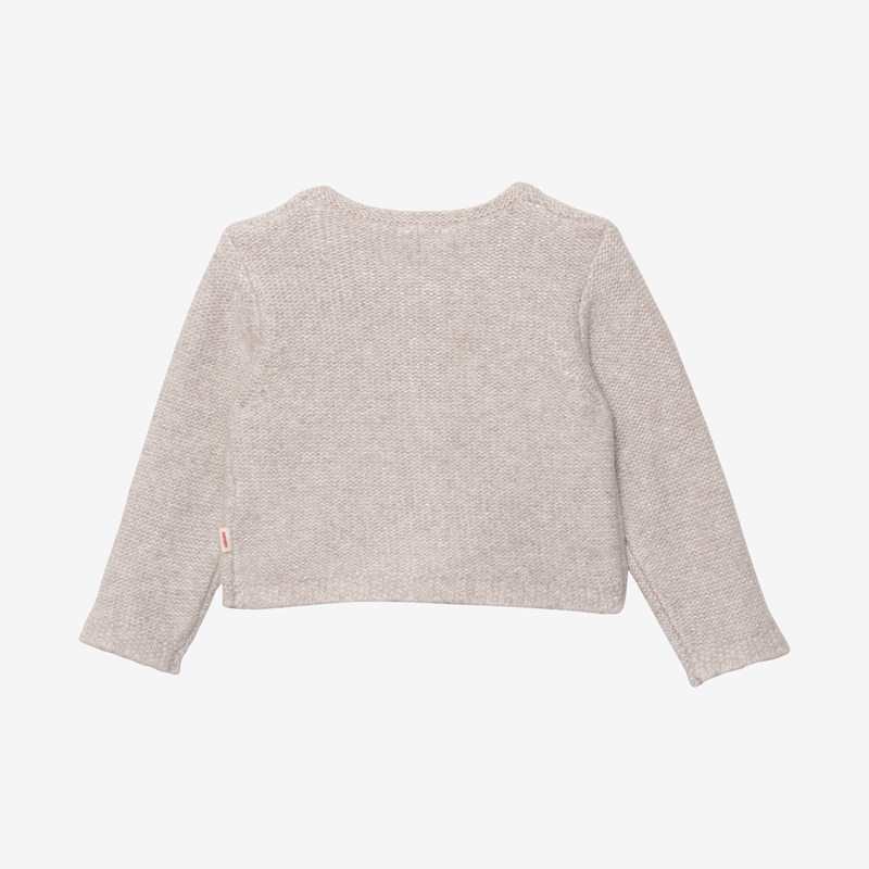 Cardigan fille tricot lurex gris bébé fille Catimini