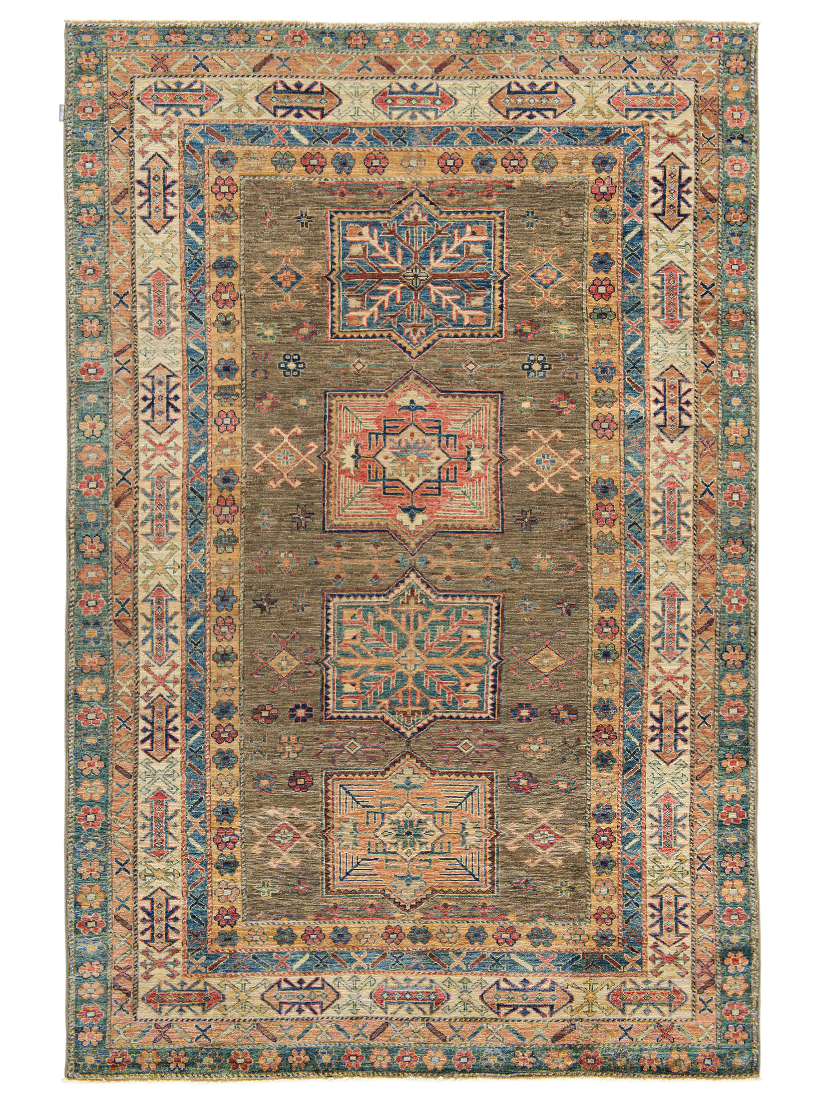 Kazak Ghazni ca. 170 x 251 cm, Unikat / Einzelstück