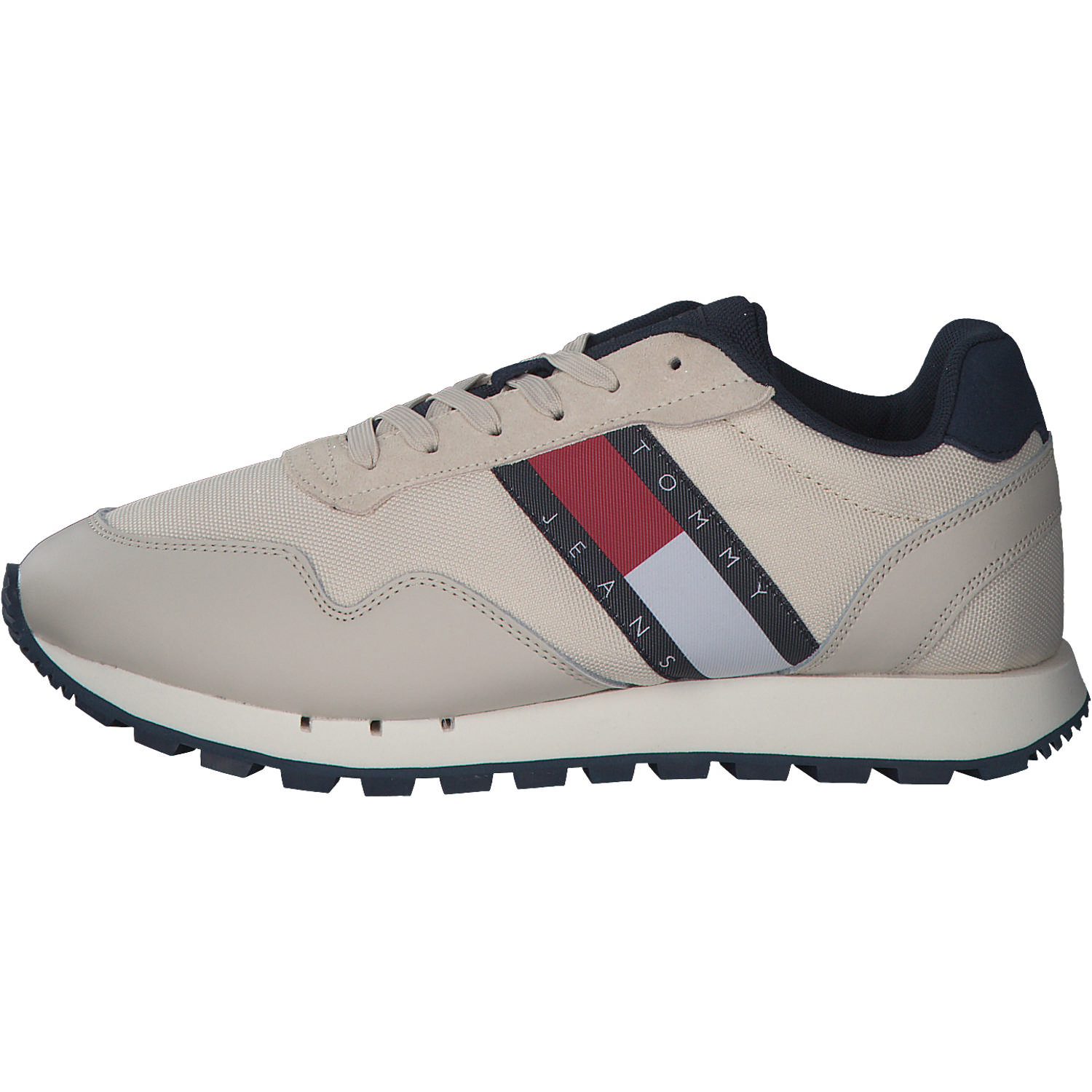 Tommy Hilfiger EM0EM01081, Sneakers Low, Herren, stony beige