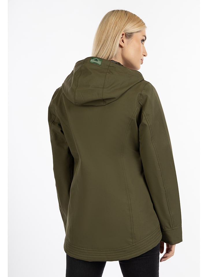 Schmuddelwedda Regenjacke in Khaki günstig kaufen
