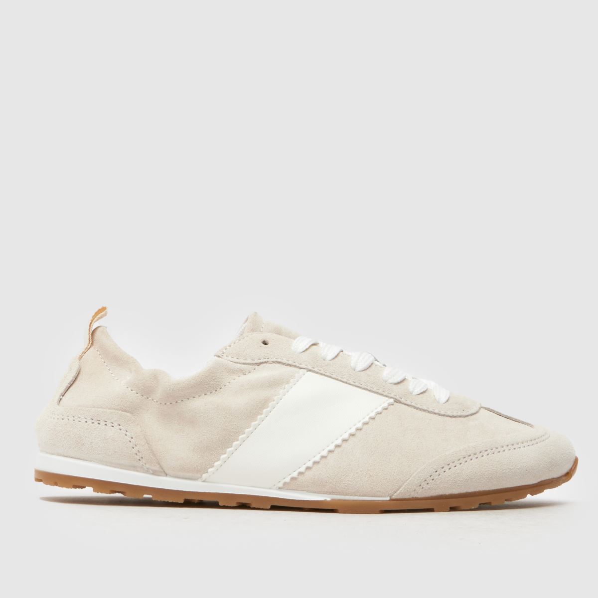 Sko Meredith – Beige sneakers med smal sula