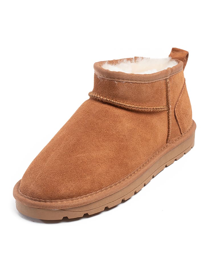 NICEBAY Leder-Winterboots 