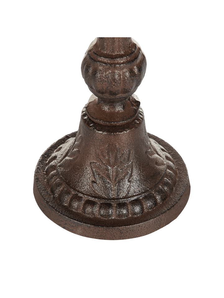 Beliani Vogelbrunnen BLACKBIRD in Braun - (W) 23 x (H) 53 x (L) 23 cm günstig kaufen onesize