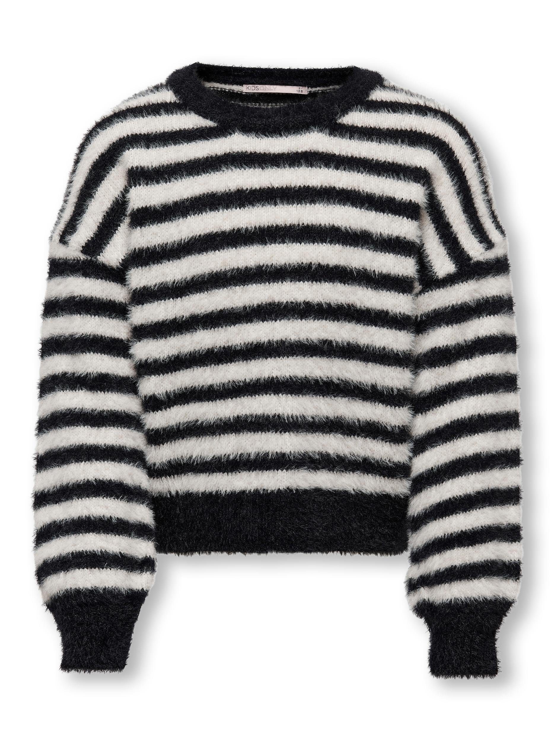 KIDS ONLY Rundhalspullover KOGNEWPIUMO L/S PULLOVER CP KNT NOOS