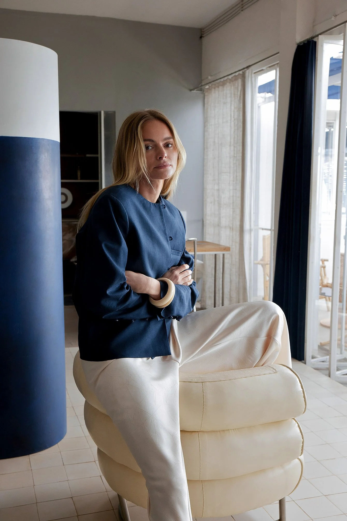 Linen Blazer