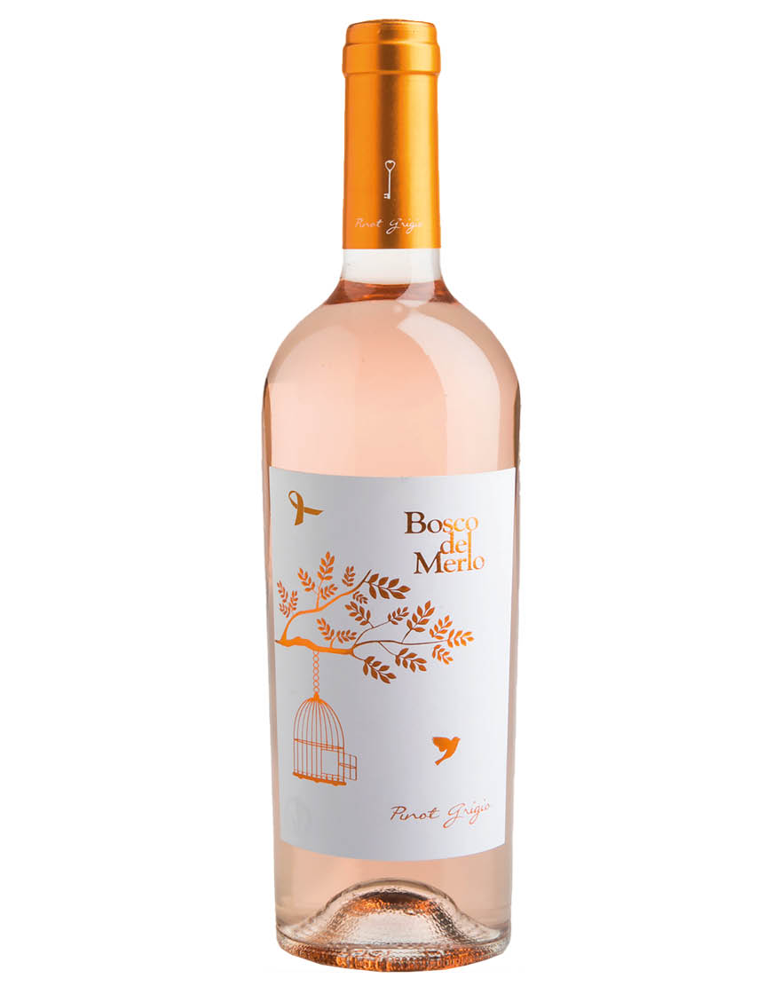 Delle Venezie DOC Rosato Pinot Grigio 2022 Bosco del Merlo 0,75 ℓ