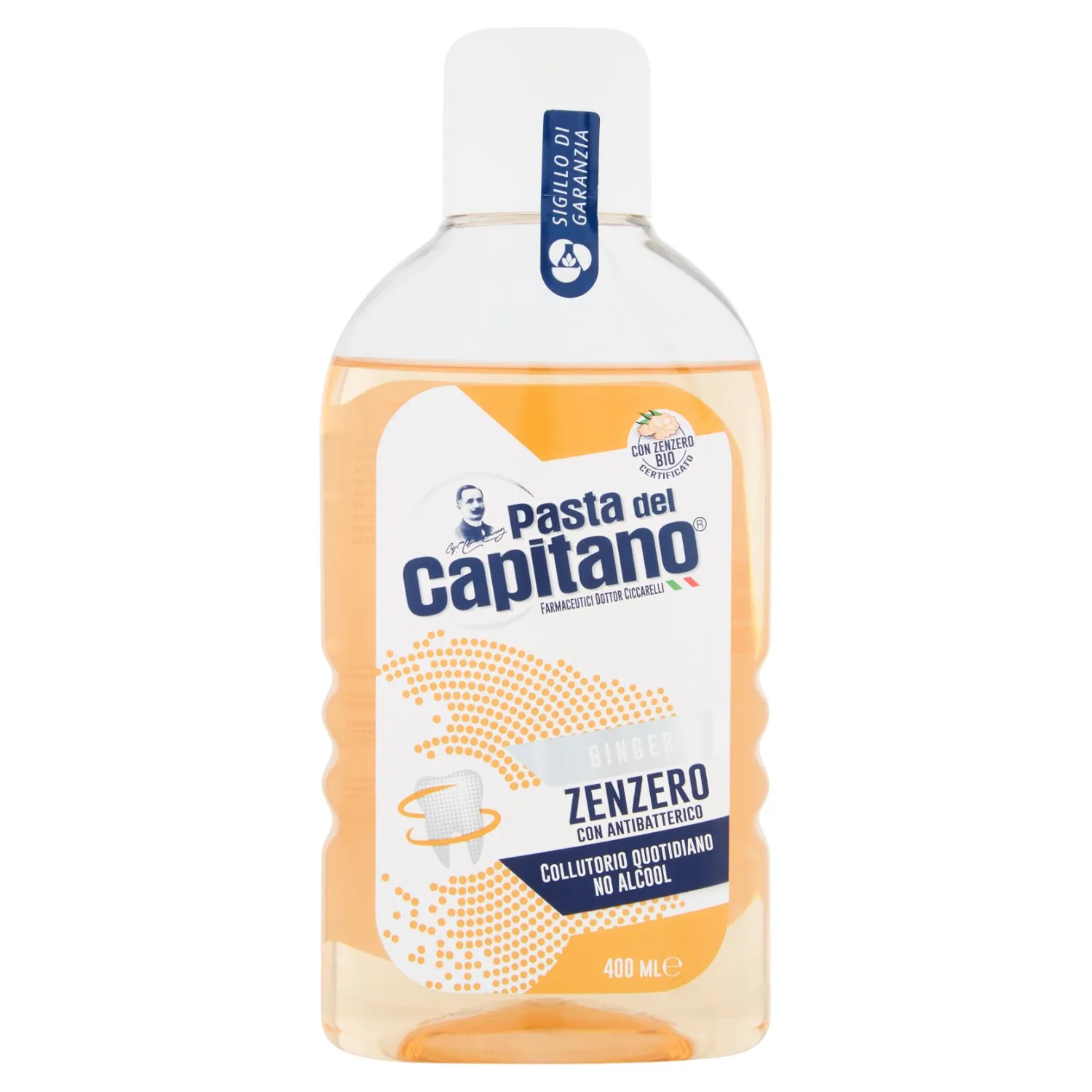 Collutorio Zenzero con Antibatterico 400ml