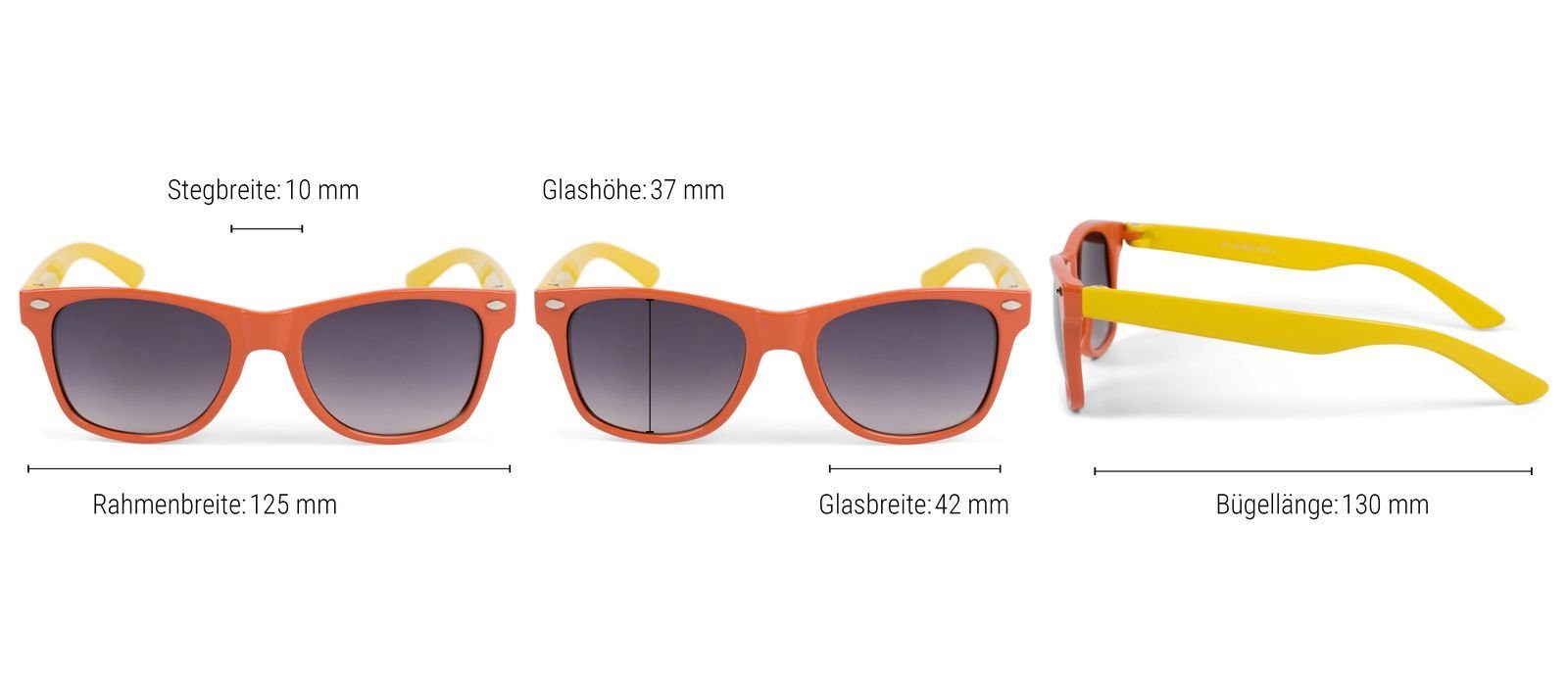 styleBREAKER Sonnenbrille (1-St) Getönt