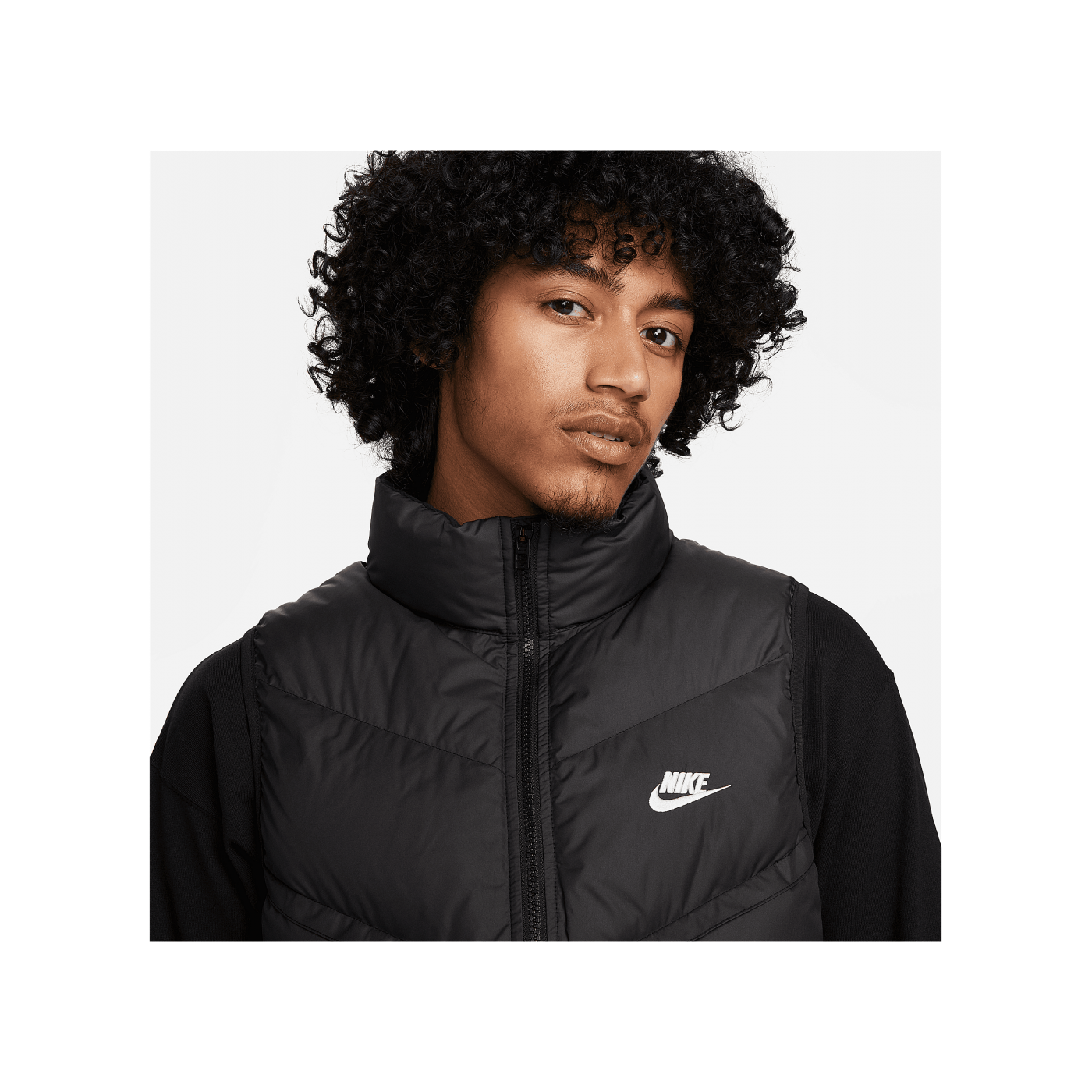 Nike Storm-Fit Windrunner Weste Schwarz F010