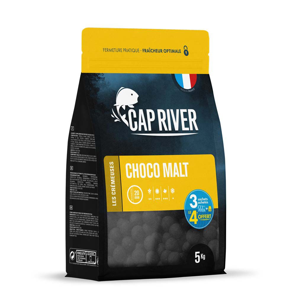Cap River Choco Malt Boilies 5kg