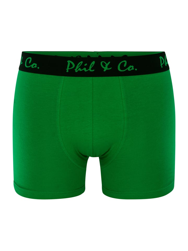 Phil & Co. Berlin  Retro Pants Jersey in grün-anthrazit günstig kaufen