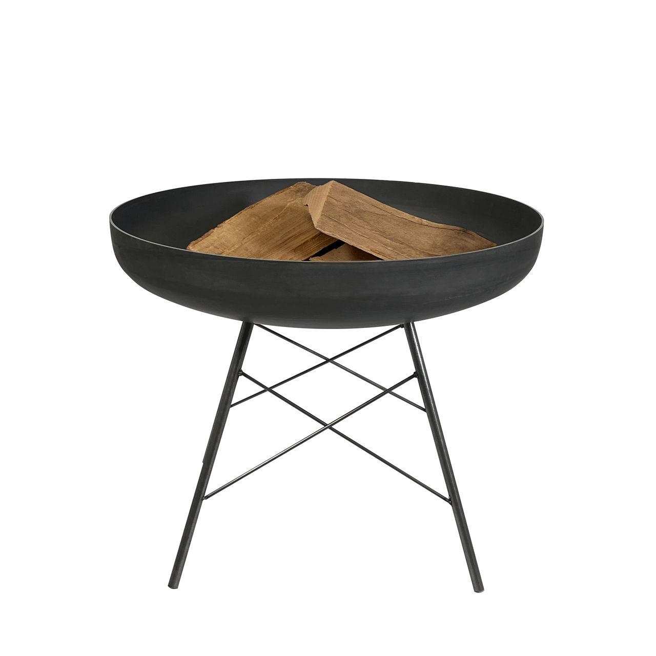Keilbach Designprodukte Keilbach Feuerstelle, ⌀ 60 x 48 cm, Stahl
