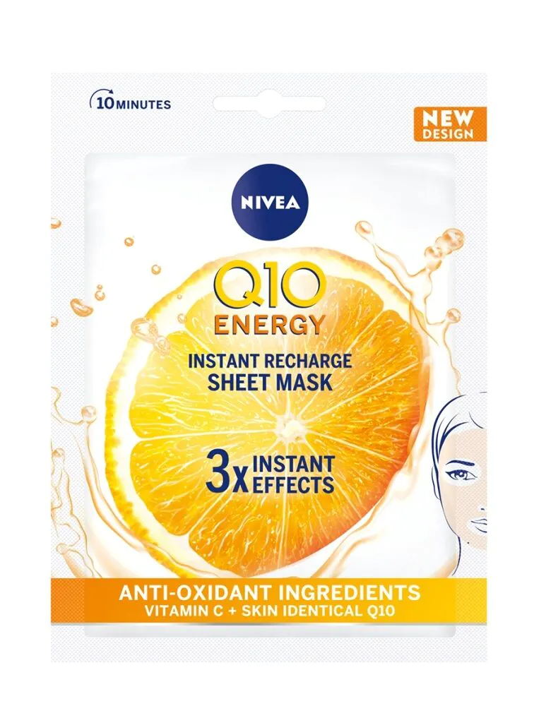 Nivea Q10 Energy maska za lice protiv bora