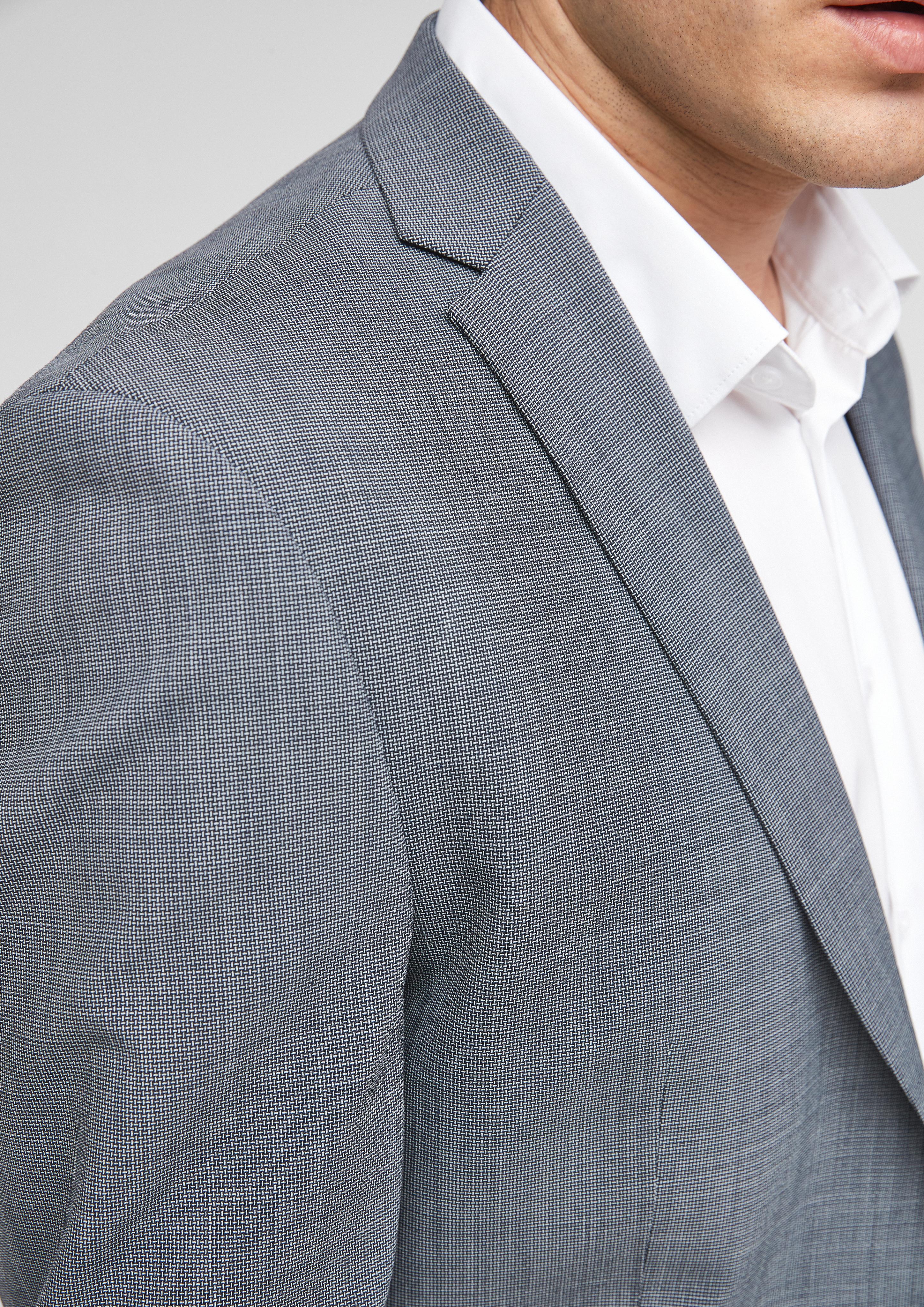 Slim: Elastisches Sakko aus Wollmix  02.899.54.3322-59N1