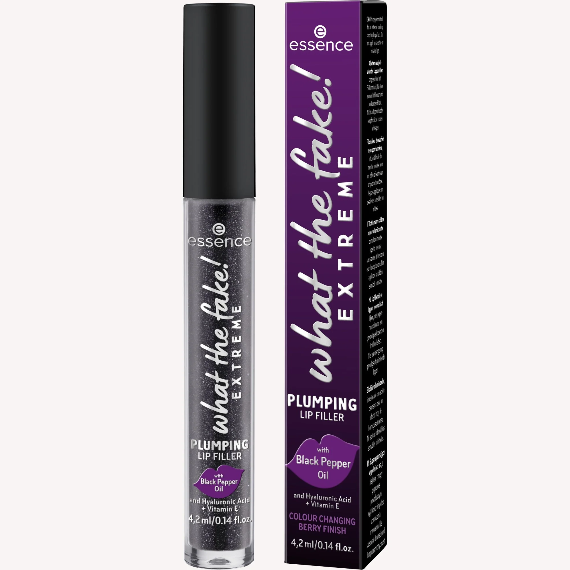 ¡QUÉ FALSO! Brillo de labios con efecto voluminizador extremo - Brillo, voluminizador de labios