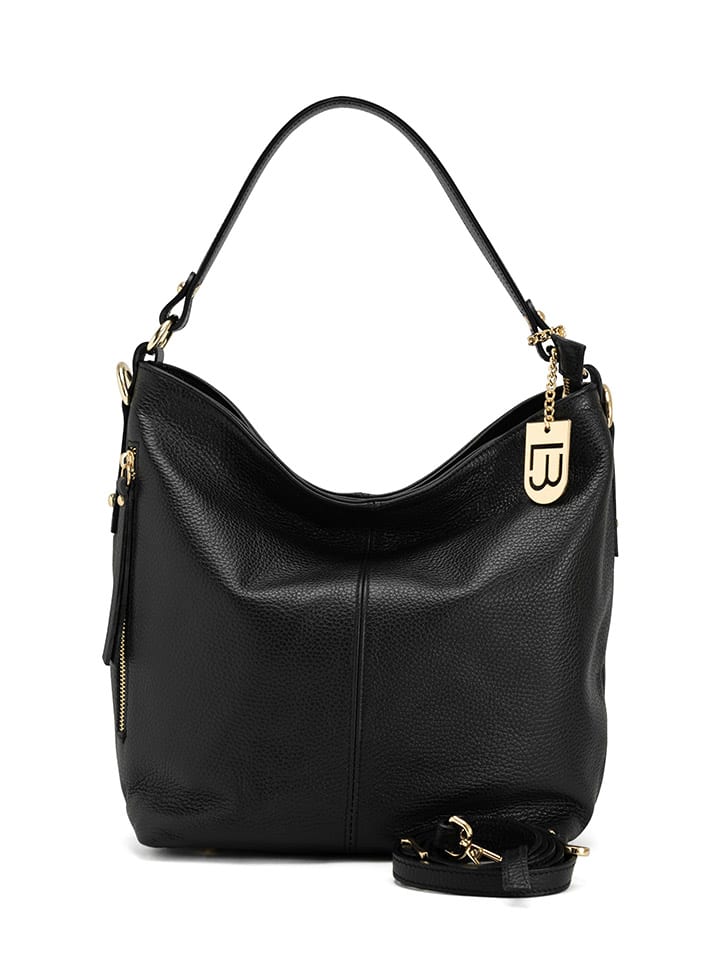Lucca Baldi Leder-Schultertasche 
