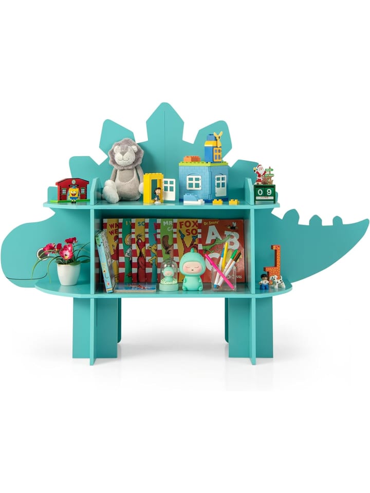 COSTWAY Kinderregal 2 Ebenen in Grün günstig kaufen onesize