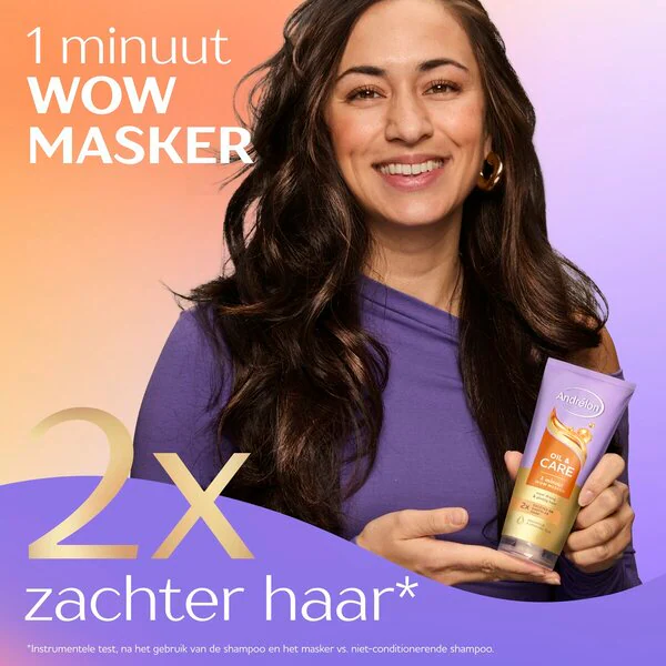 Andrélon Oil & Care 1 Minute Wow hårmaske 180ml