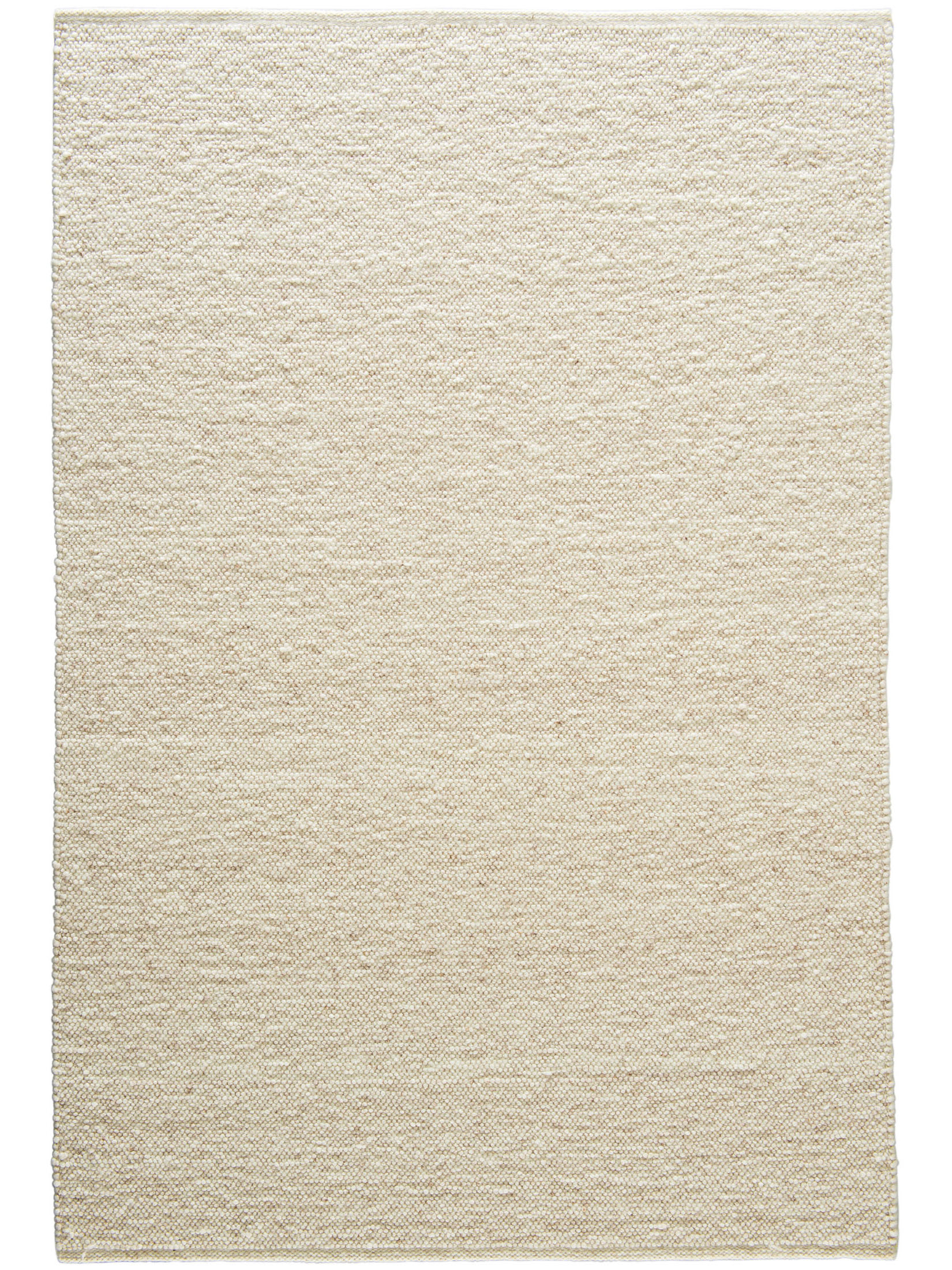 Weißach Woll-Teppich, Beige