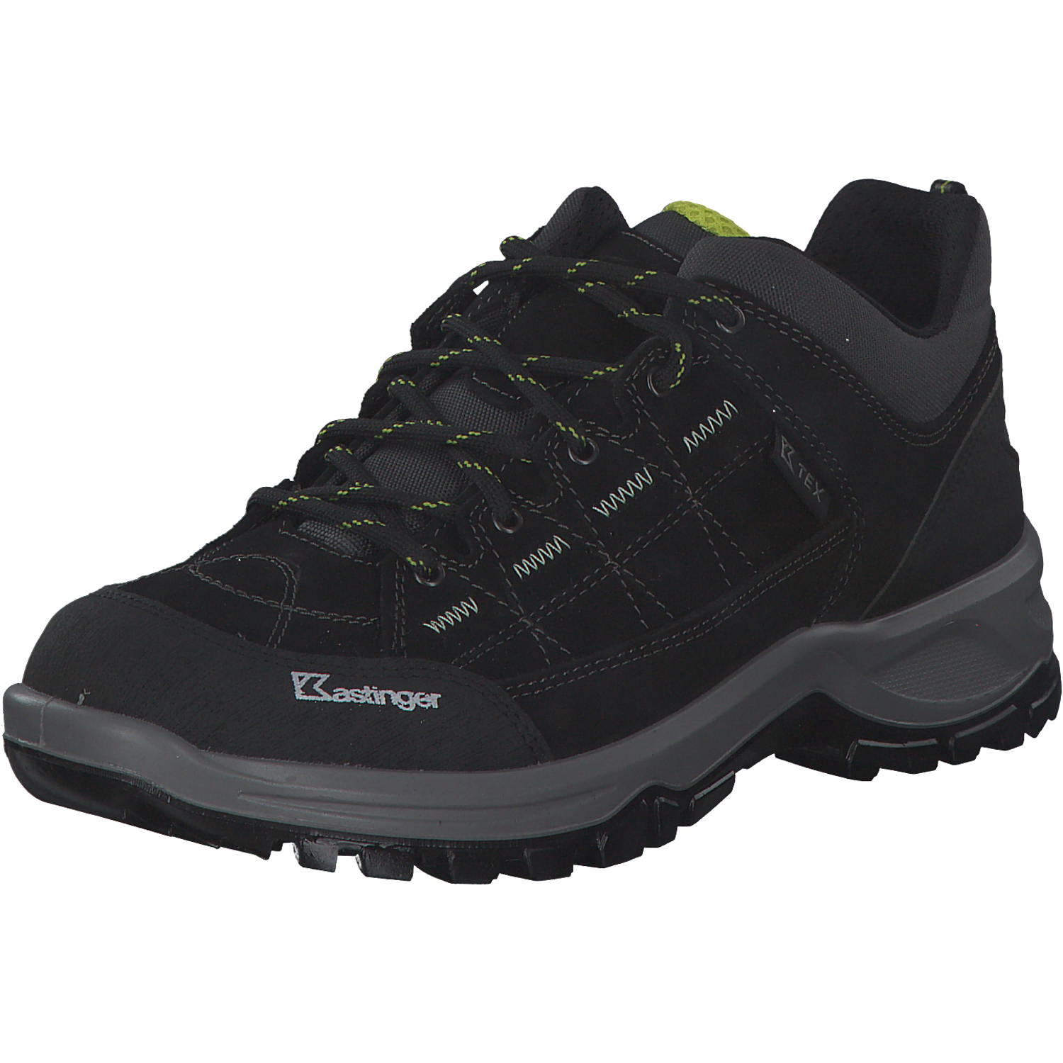Kastinger Wussna 13748, Wanderschuhe, Herren, black/lime