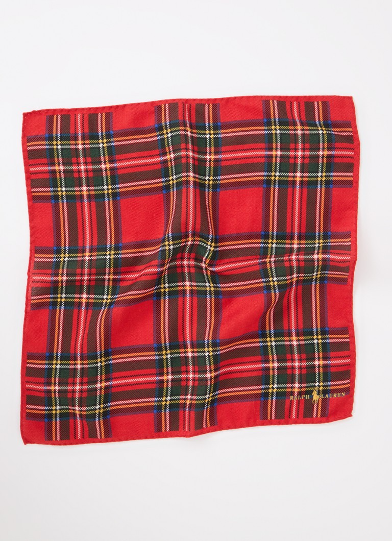 Ralph Lauren selyemkeverék zsebkendő 35 x 35 cm