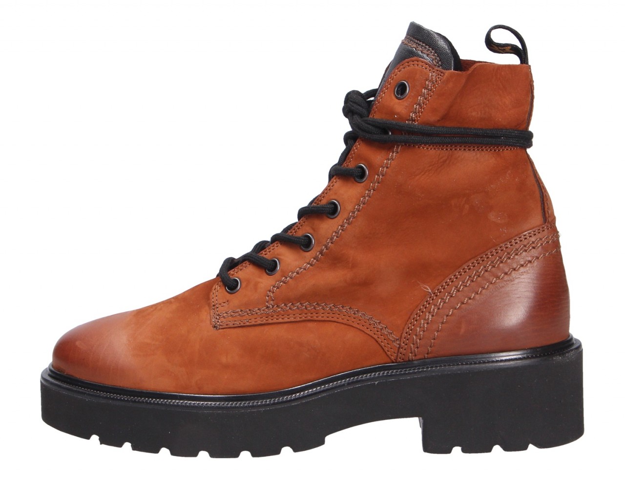 PAUL GREEN Stiefeletten braun Schnürbootie