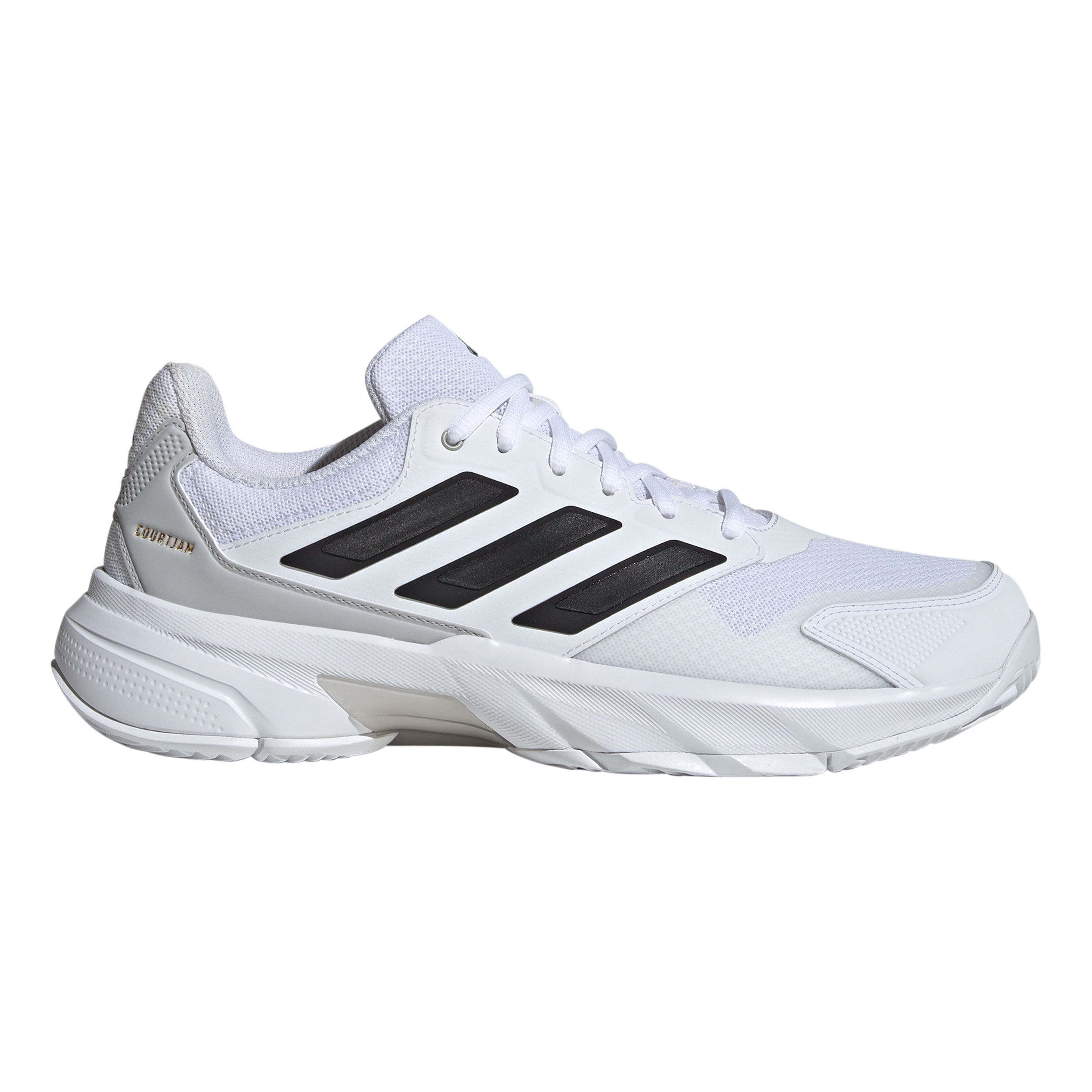 CourtJam Control 3 Allcourtschuh Herren - Weiß, Schwarz