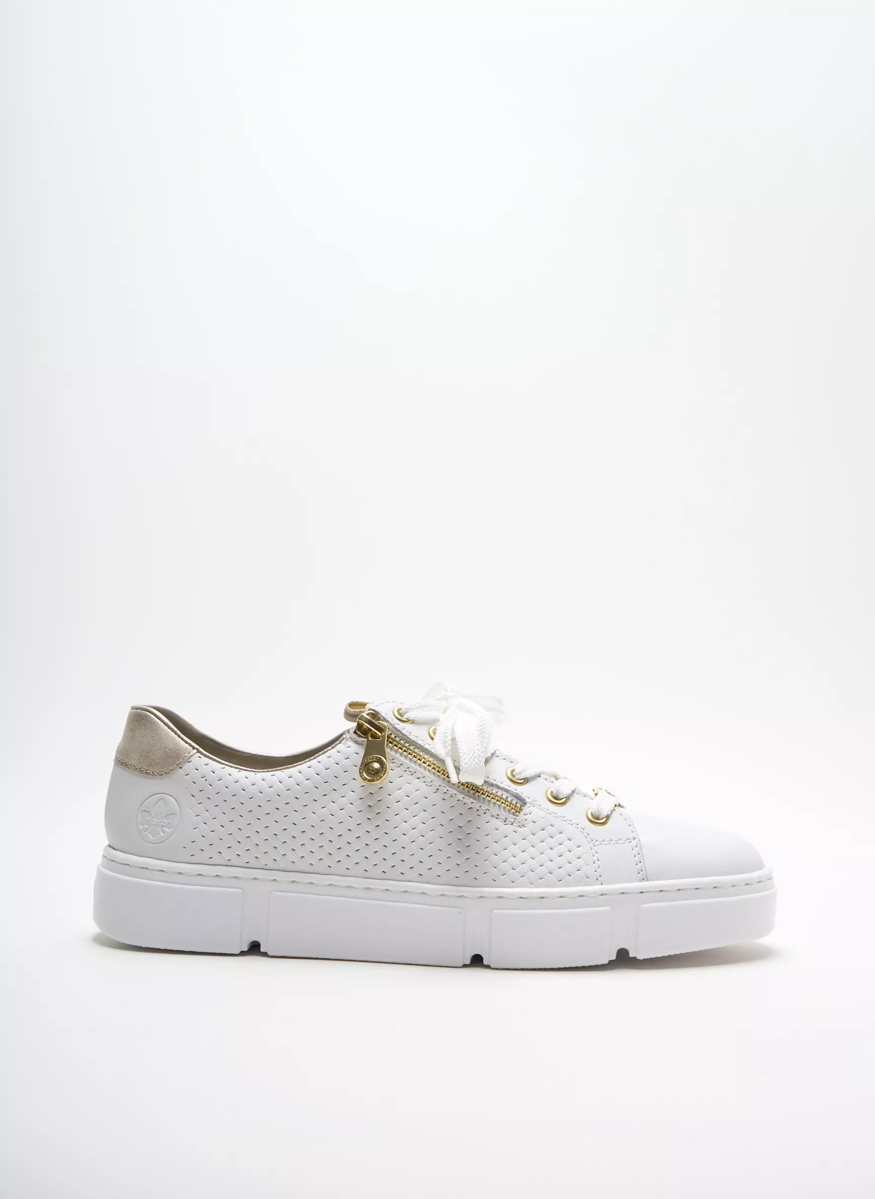 Rieker Baskets Femme couleur blanc