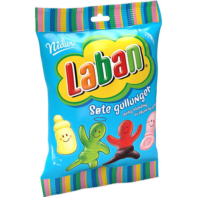 Nidar Laban Søte gullunger 200 g