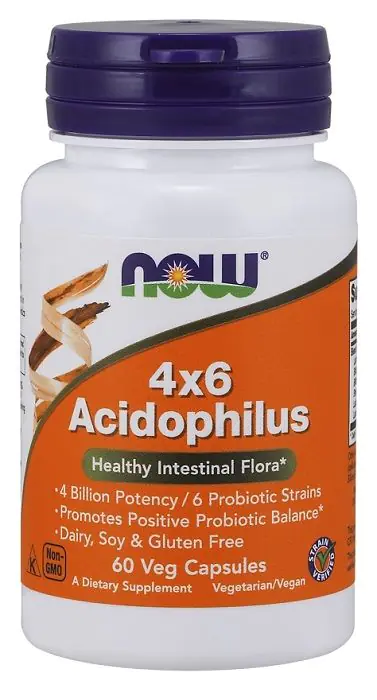 New Foods Acidophilus 4x6, dodatak prehrani sa živim bakterijskim kulturama, kapsule