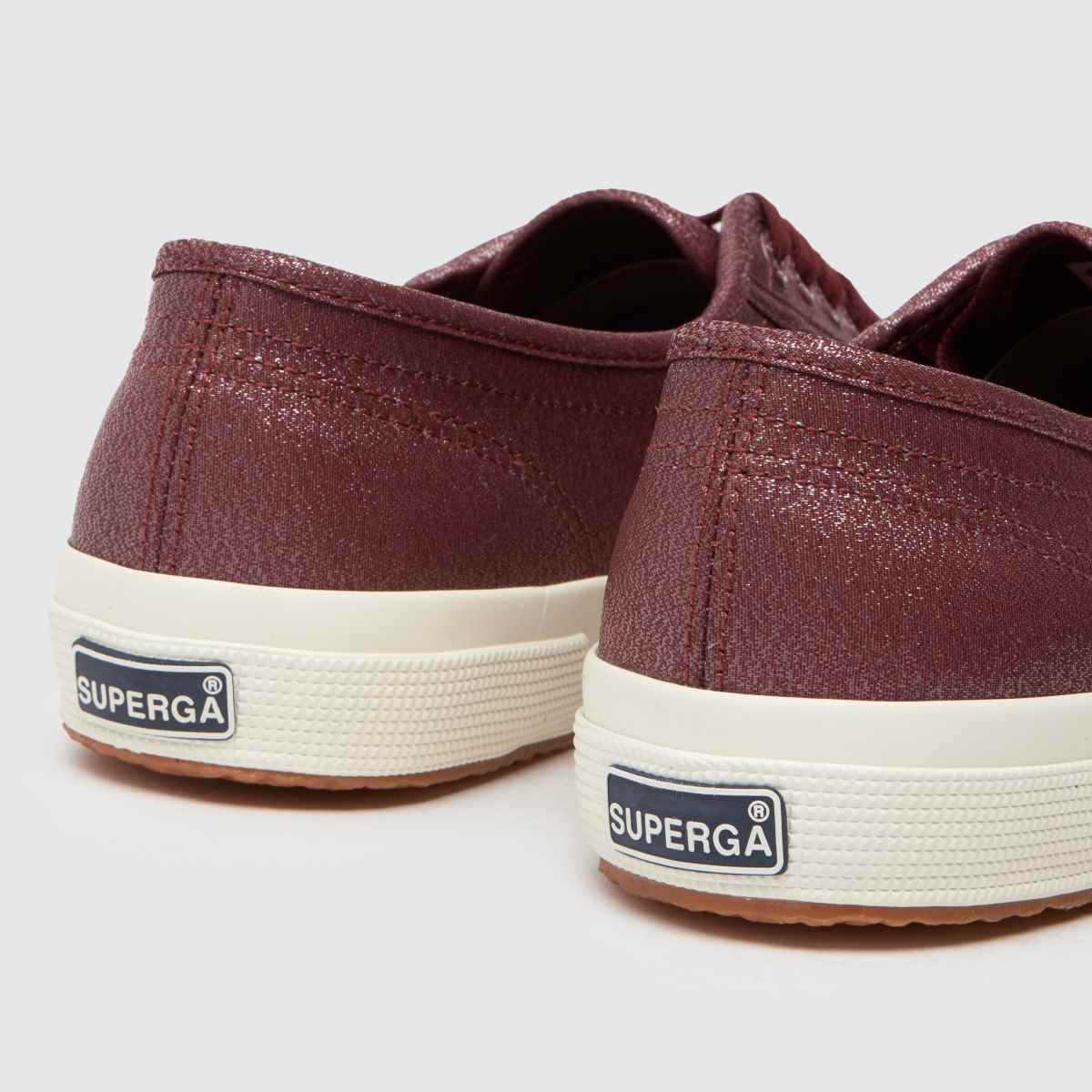 Superga 2750 lamew bordó színű edzőcipő